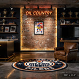 Connor McDavid Framed 20x29 Canvas Oilers 2023 Heritage Classic-V – View 4 – Frameworth
