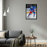 Artemi Panarin Framed 20x29 Canvas Rangers Action-V – Detail – Frameworth
