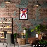 Cole Caufield Framed 20x29 Canvas Canadiens Action-H – Lifestyle – Frameworth