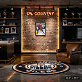 Connor McDavid 20x29 Framed Canvas Oilers Action-V – View 4 – Frameworth