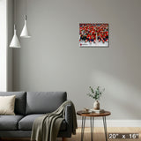 Florida Panthers 16x20 Canvas 2024 Stanley Cup – Detail – Frameworth