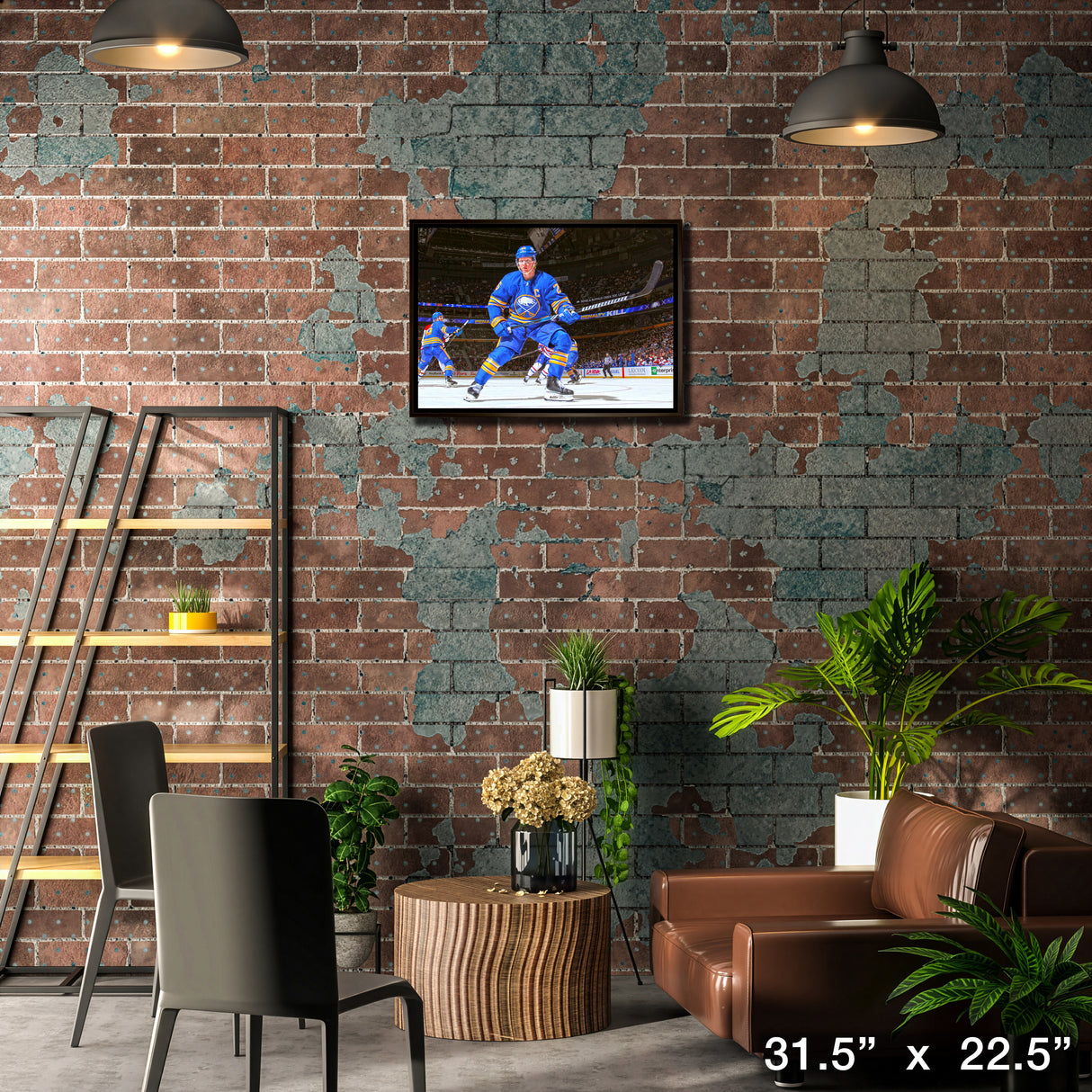 Rasmus Dahlin 20x29 Framed Canvas Buffalo Sabres – Lifestyle – Frameworth