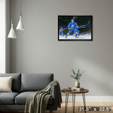 Rasmus Dahlin 20x29 Framed Canvas Buffalo Sabres – Detail – Frameworth