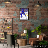 Tage Thompson 20x29 Framed Canvas Buffalo Sabres – Lifestyle – Frameworth