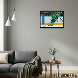 Tyler Seguin 20x29 Framed Canvas Dallas Stars – Detail – Frameworth