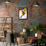Roman Josi 20x29 Framed Canvas Nashville Predators – Lifestyle – Frameworth