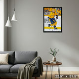 Steven Stamkos 20x29 Framed Canvas Nashville Predators – Detail – Frameworth