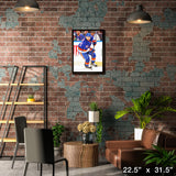 Mathew Barzal 20x29 Framed Canvas New York Islanders – Lifestyle – Frameworth