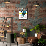 Joe Thornton 20x29 Framed Canvas San Jose Sharks – Lifestyle – Frameworth