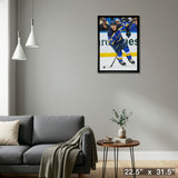 Robert Thomas 20x29 Framed Canvas St. Louis Blues – Detail – Frameworth