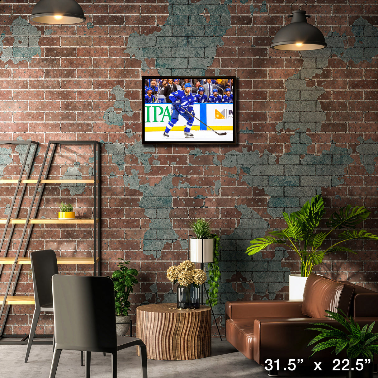 Victor Hedman 20x29 Framed Canvas Tampa Bay Lightning – Lifestyle – Frameworth
