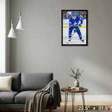 William Nylander 20x29 Framed Canvas Toronto Maple Leafs – Detail – Frameworth