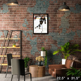 Logan Cooley 20x29 Framed Canvas Utah Mammoth – Lifestyle – Frameworth