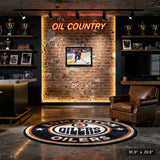 Leon Draisaitl 20x29 Framed Canvas Oilers 2025 Playoffs – View 4 – Frameworth