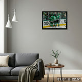 Dallas Stars Celebration 20x29 Framed Canvas 2025 Playoffs – Detail – Frameworth