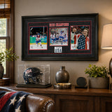Jack Hughes Team USA Winter Olympics 2026 Champions Collage Frame 18x32