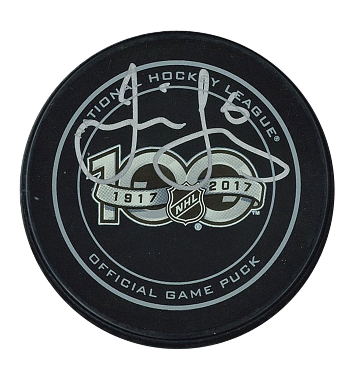 Jaromir Jagr Signed NHL 100th Anniversary Puck