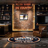 Zach Hyman 20x29 Framed Canvas Oilers Action-H – View 4 – Frameworth