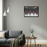 Carolina Hurricanes Framed 20x29 CelebrationCanvas – Detail – Frameworth