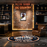 Connor McDavid Edmonton Oilers Framed 20x29 Skating with Puck Canvas – View 4 – Frameworth