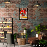 Jonathan Toews Chicago Blackhawks Framed 20x29 Canvas – Lifestyle – Frameworth