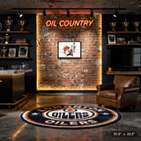 Connor McDavid and Sidney Crosby Framed 20x29 Overhead Face-off Canvas – View 4 – Frameworth