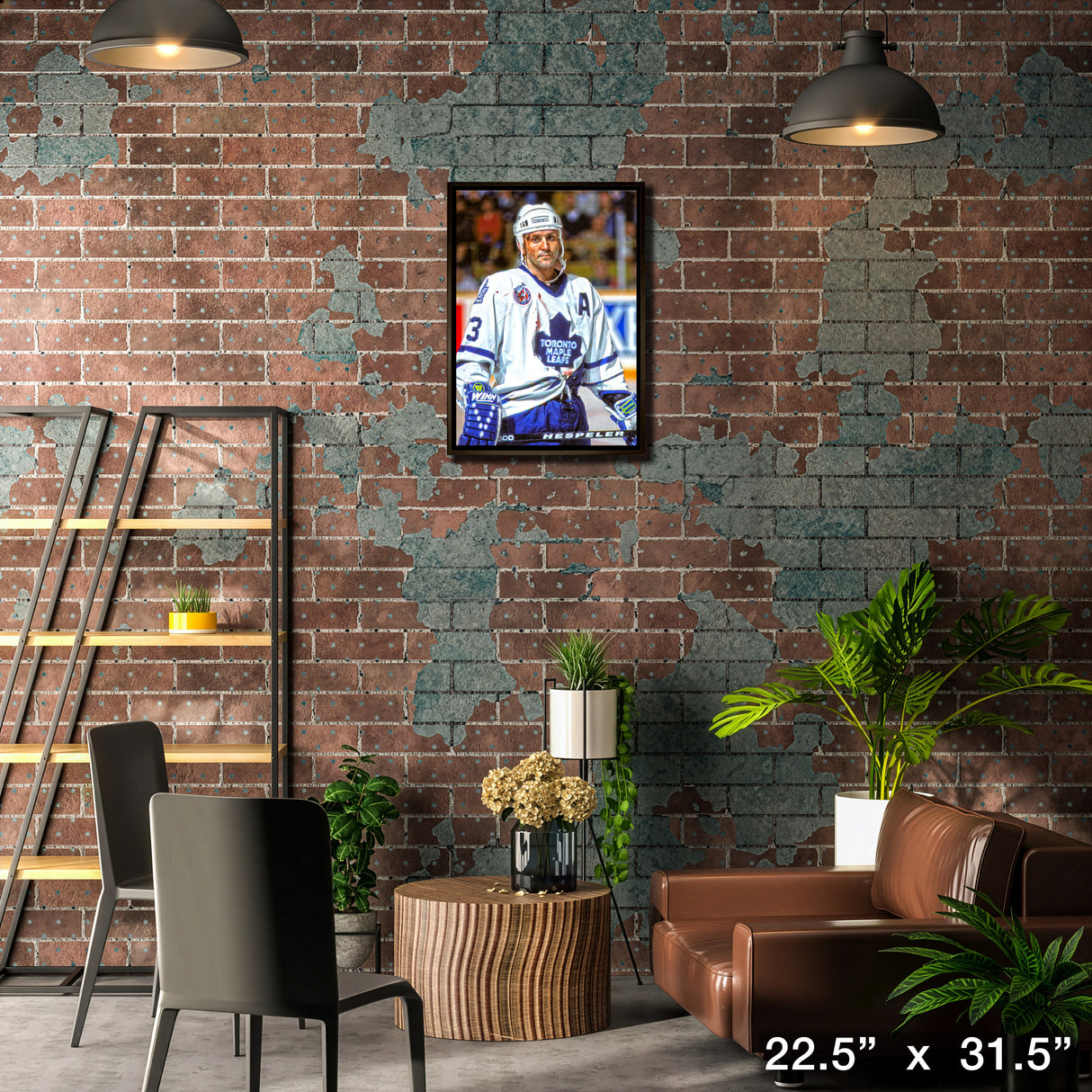 Doug Gilmour Toronto Maple Leafs Framed Canvas Bloody Warrior Canvas – Lifestyle – Frameworth