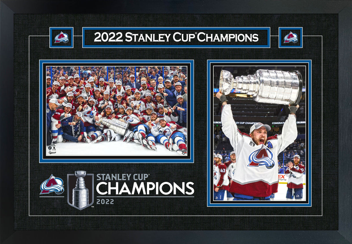 Mikko Rantanen Framed Colorado Avalanche 16x24 2022 Stanley Cup Collage