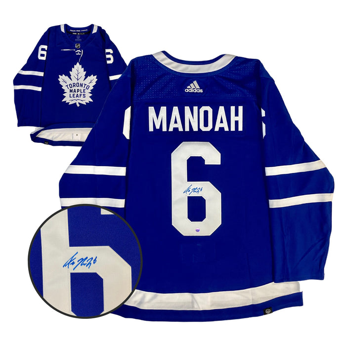 Alek Manoah Signed Toronto Maple Leafs Blue Adidas Jersey
