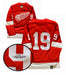 Paul Henderson Signed Detroit Red Wings Red Fanatics Vintage Jersey - Frameworth Sports Canada 