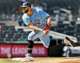 Alek Manoah Signed 16x20 Unframed Photo Blue Jays Light Blue Follow Through-H Action