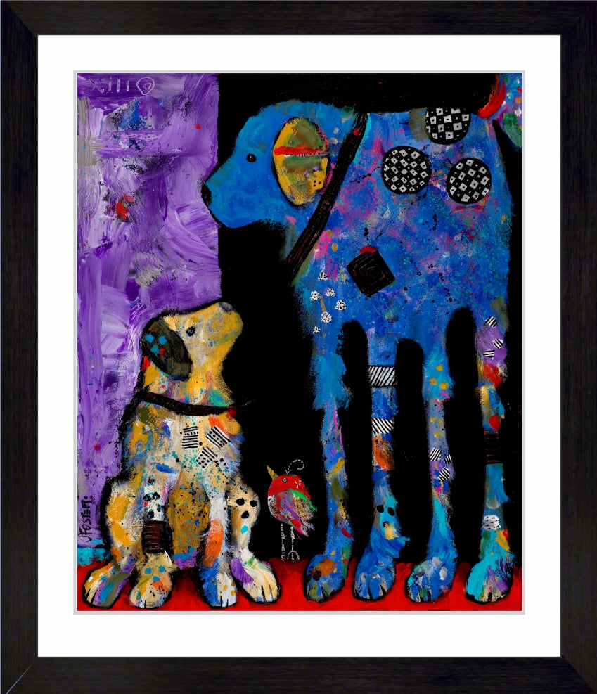 What's The Plan Framed By Jenny Foster