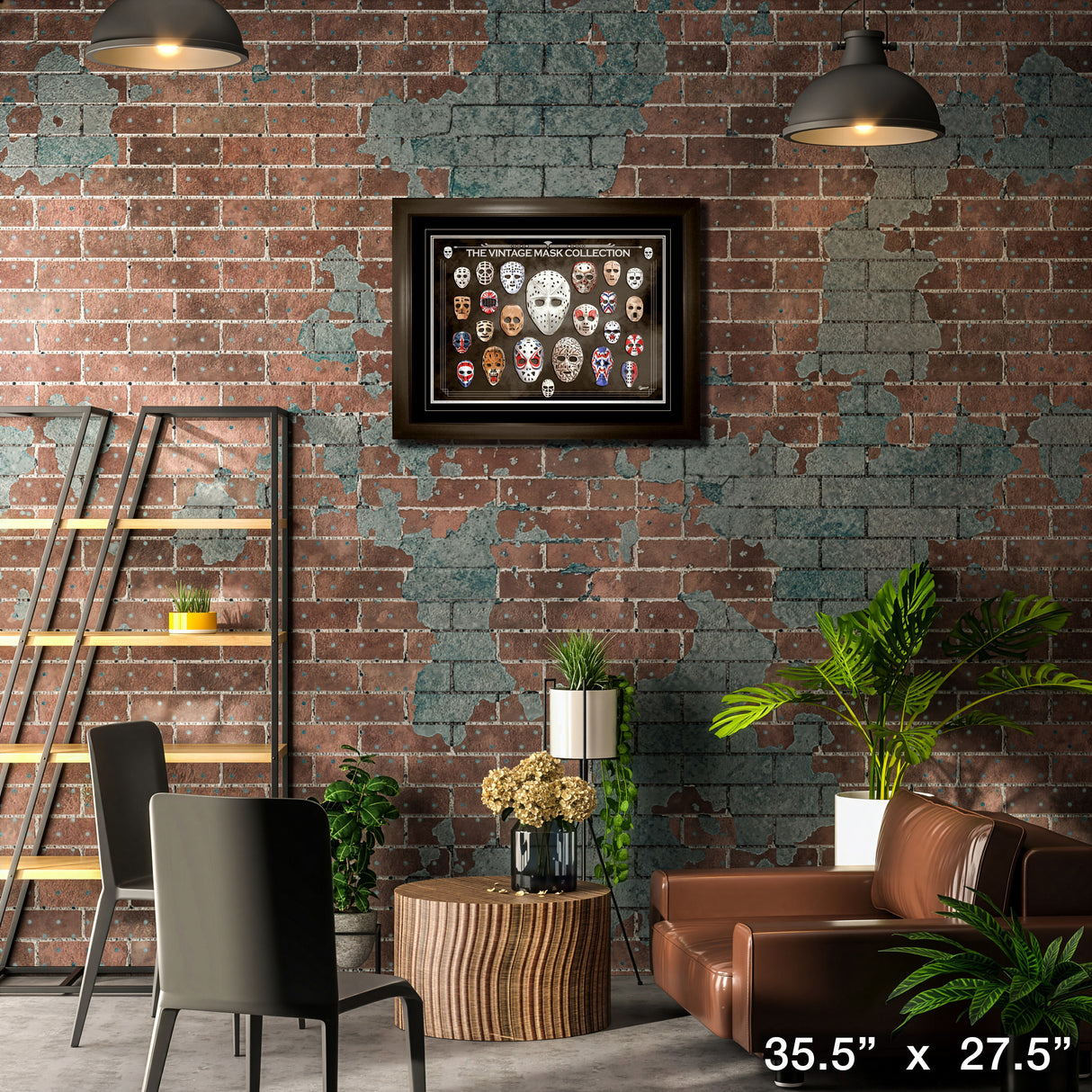 Hockey Goalie Masks Through the Decades Framed Print – Lifestyle – Frameworth