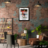 Guy Lafleur Framed Photo with Alumni Coin – Lifestyle – Frameworth