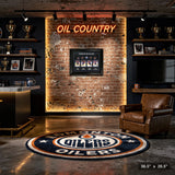 Edmonton Oilers Connor McDavid Leon Draisaitl Zach Hyman Ryan Nugent-Hopkins Framed Print – Lifestyle – Frameworth