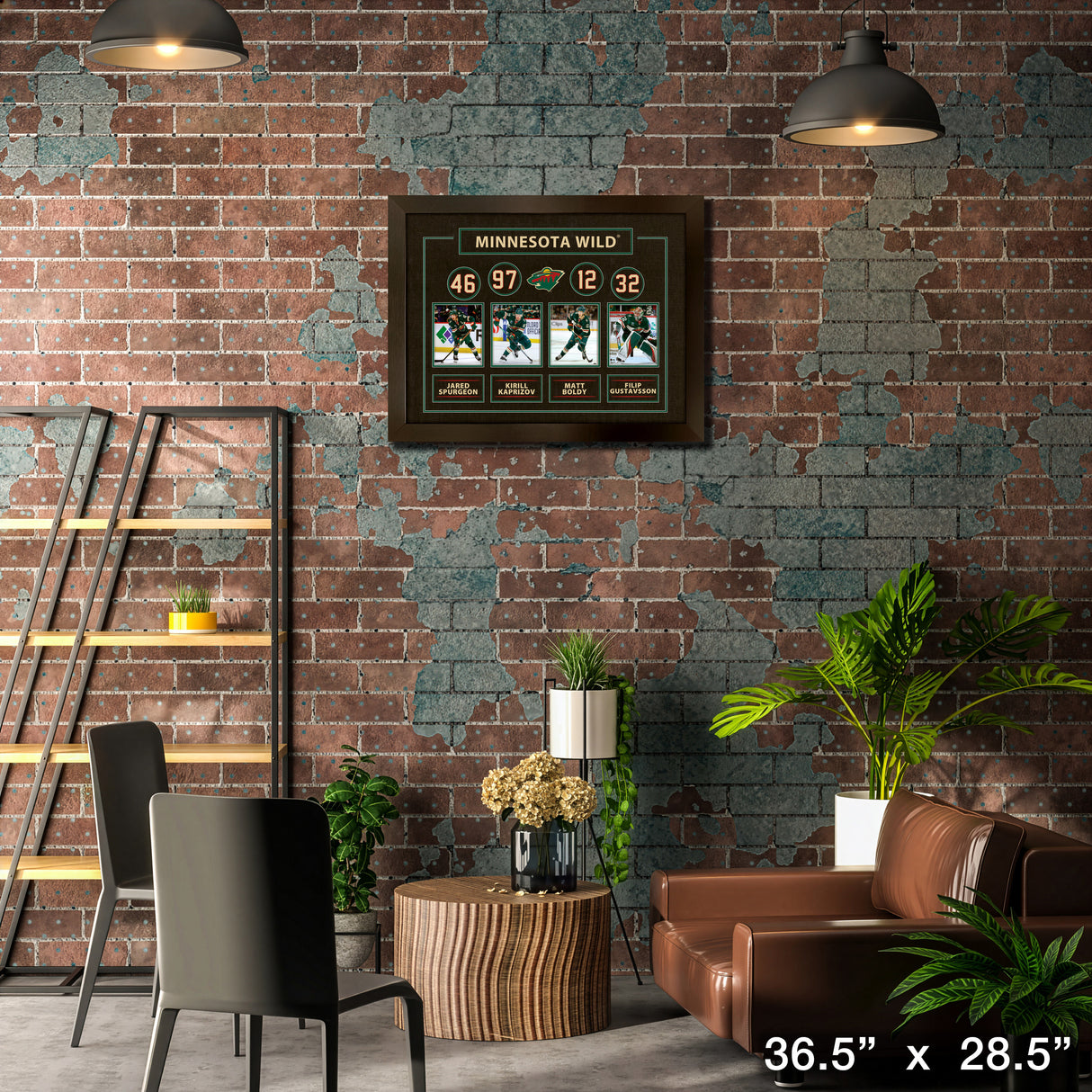 Minnesota Wild Best of the Best Framed Collage – Lifestyle – Frameworth