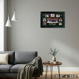 Edmonton Oilers Conference Champions Framed Collage – Detail – Frameworth