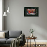 Florida Panthers Replica Signature Celebration Frame Stanley Cup 2025 – Detail – Frameworth