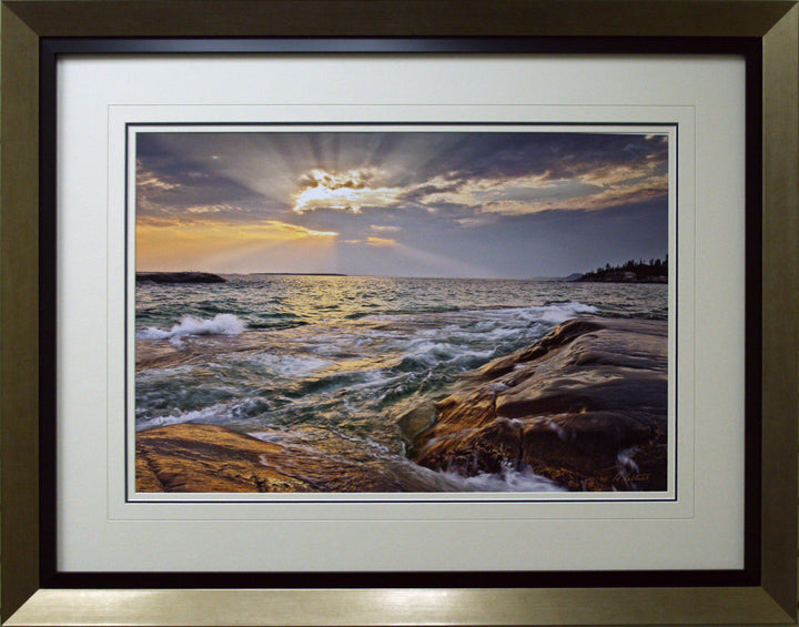 Calm Before The Storm Framed By Andrew Collett - Frameworth Sports Canada 