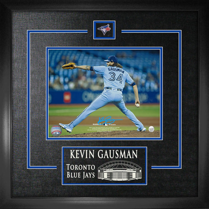 Kevin Gausman Signed 8x10 Unframed Toronto Blue Jays Red Wind Up Photo