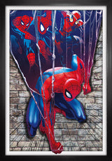 Spiderman In The Webs Frame - Frameworth Sports Canada 