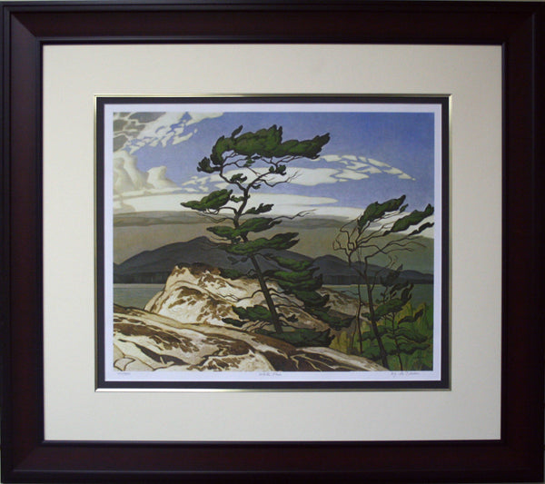 AJ Casson - White Pine, Limited Edition, Framed Art, Art for Home, cheapest Art for Office, Group of Seven