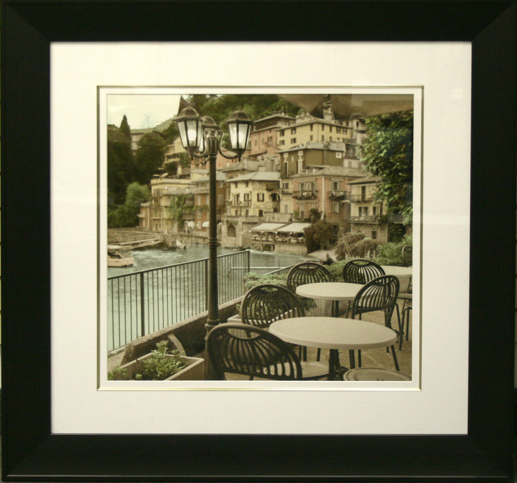 Porto Cafe Italia Framed By Alan Blaustein