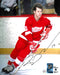 Ron Duguay Signed Detroit Red Wings Skating 8x10 Photo - Frameworth Sports Canada 
