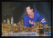 Ron Duguay Signed Framed 20x29 New York Rangers Skyline Canvas Limited Edition /99 - Frameworth Sports Canada 