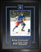 Ron Duguay Signed Framed New York Rangers Action 8x10 Photo - Frameworth Sports Canada 