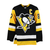 Sidney Crosby Signed Pittsburgh Penguins Fanatics Premium Home Jersey Inscribed 1724 PTS