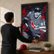 Sidney Crosby 2025 Four Nations Poster Framed 26x37 - lifestyle 1