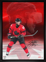 Sidney Crosby Signed 20x29 Canvas Framed Hockey Canada 2026 (Limited Edition of 87)
