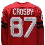 Sidney Crosby Signed Framed 34x42 Hockey Canada 2026 Red Bauer Semi-Pro Jersey (Limited Edition of 187) - AUCTION